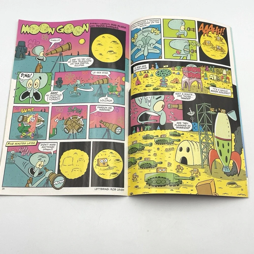 SpongeBob Comics #73 2017 Curse of the S.S. Unpleasant United Plankton Direct
